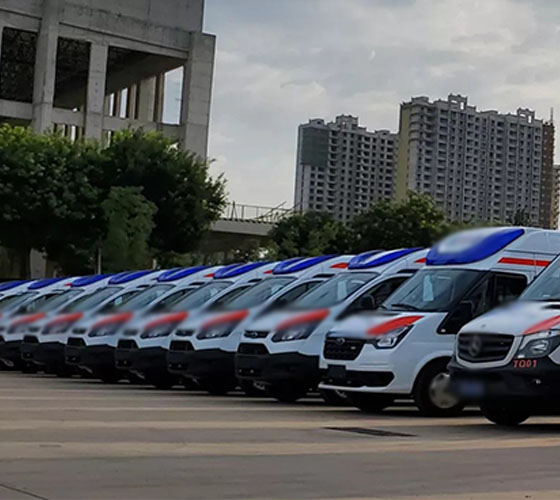 印江服务车队展示